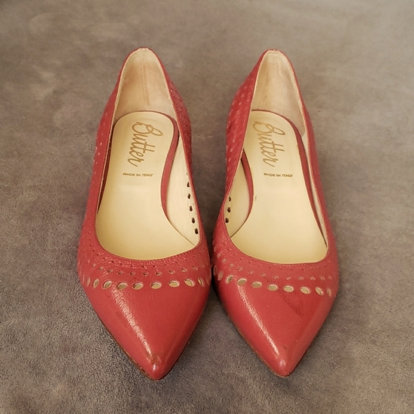 Butter wedge heels Made in Italy - Picture 1 of 8